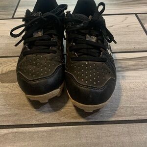 Under Armour Black and Orange Sneakers